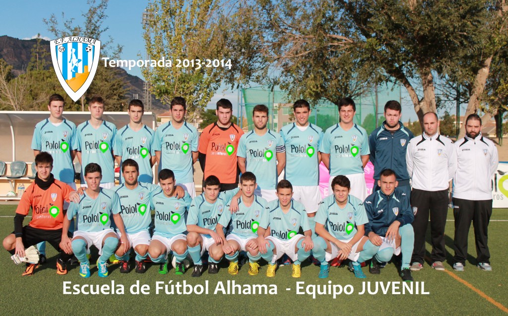 20 EF ALHAMA equipo JUVENIL 2013-2014