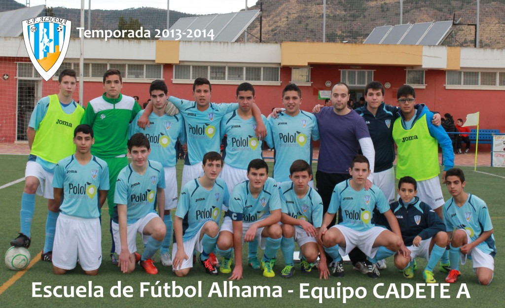 30 EF ALHAMA equipo CADETE A 2013-2014