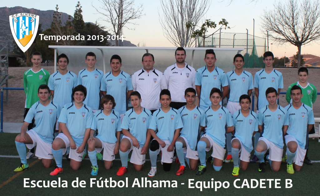 40 EF ALHAMA equipo CADETE B 2013-2014