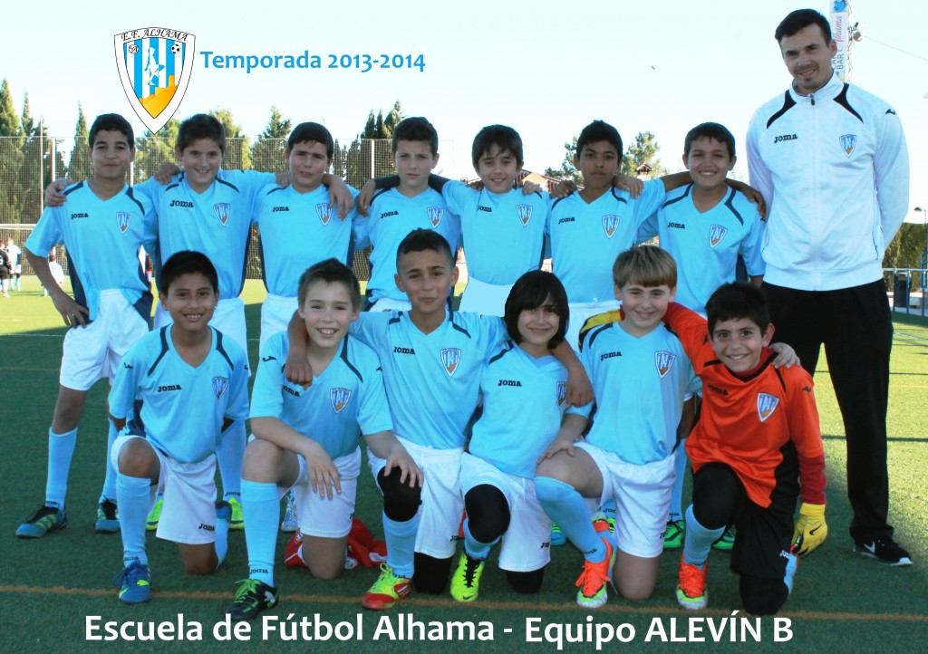 70 EF ALHAMA equipo ALEVIN B 2013-2014