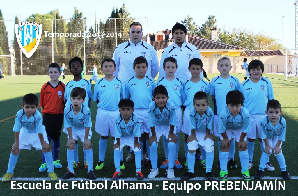 90 EF ALHAMA equipo PREBENJAMIN 2013-2014